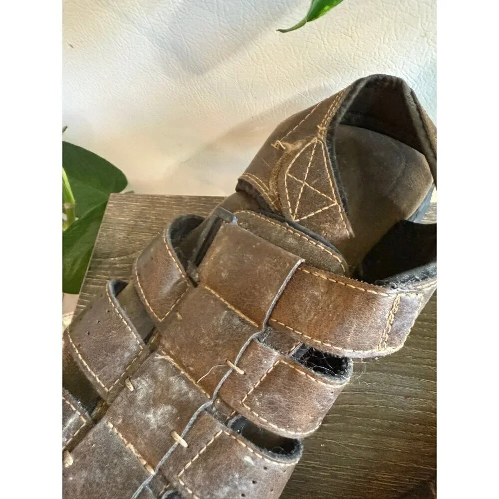 Croft & Barrow Brown Fisherman Sandals – Men’s Size 8